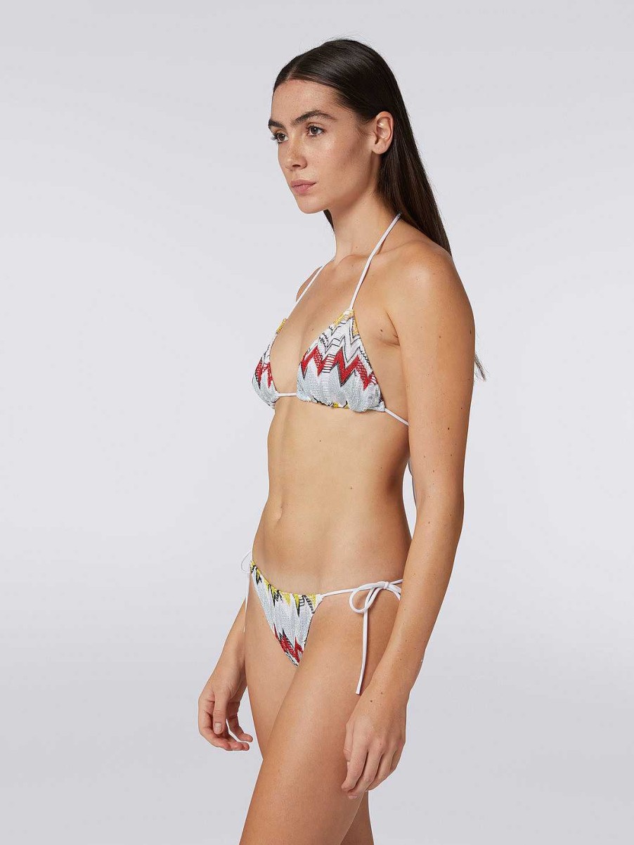 Kvinder Missoni Badetoj | Zigzag Bikini Flerfarvet