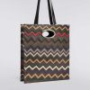 Kvinder Missoni Tasker | Zigzag Lame Viskose Taske Flerfarvet