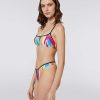 Kvinder Missoni Badetoj | Bikini I Nylonblanding Med Zigzag-Print Flerfarvet