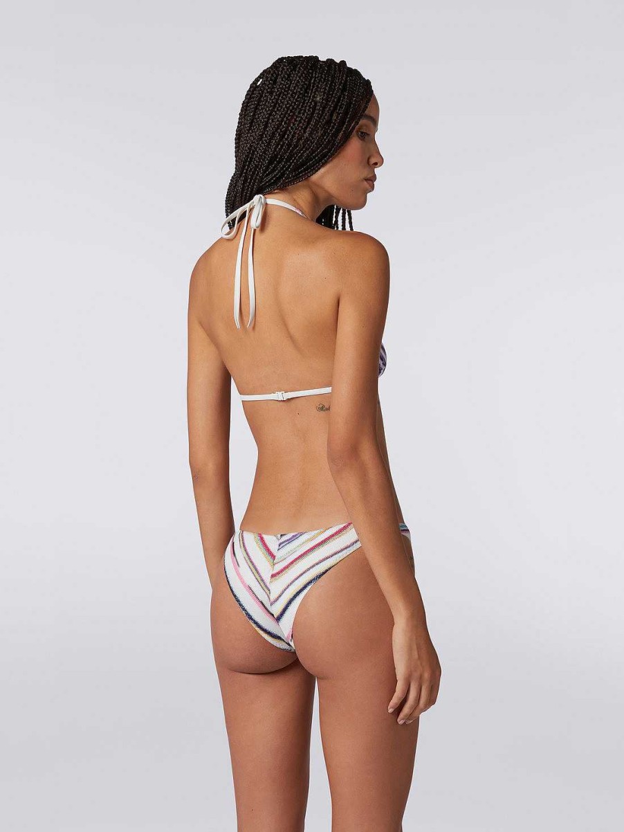 Kvinder Missoni Badetoj | Stribet Bikini Med Lame Flerfarvet