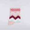 Dreng (4-14 Ar) Missoni | Zigzag Stromper I Bomuldsblanding Flerfarvet