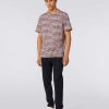 Maend Missoni Poloer Og T-Shirts | T-Shirt Med Rund Hals I Bomuld Flerfarvet