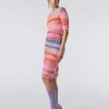 Kvinder Missoni Nederdele | Slub Borstet Mohair Nederdel Lyserod