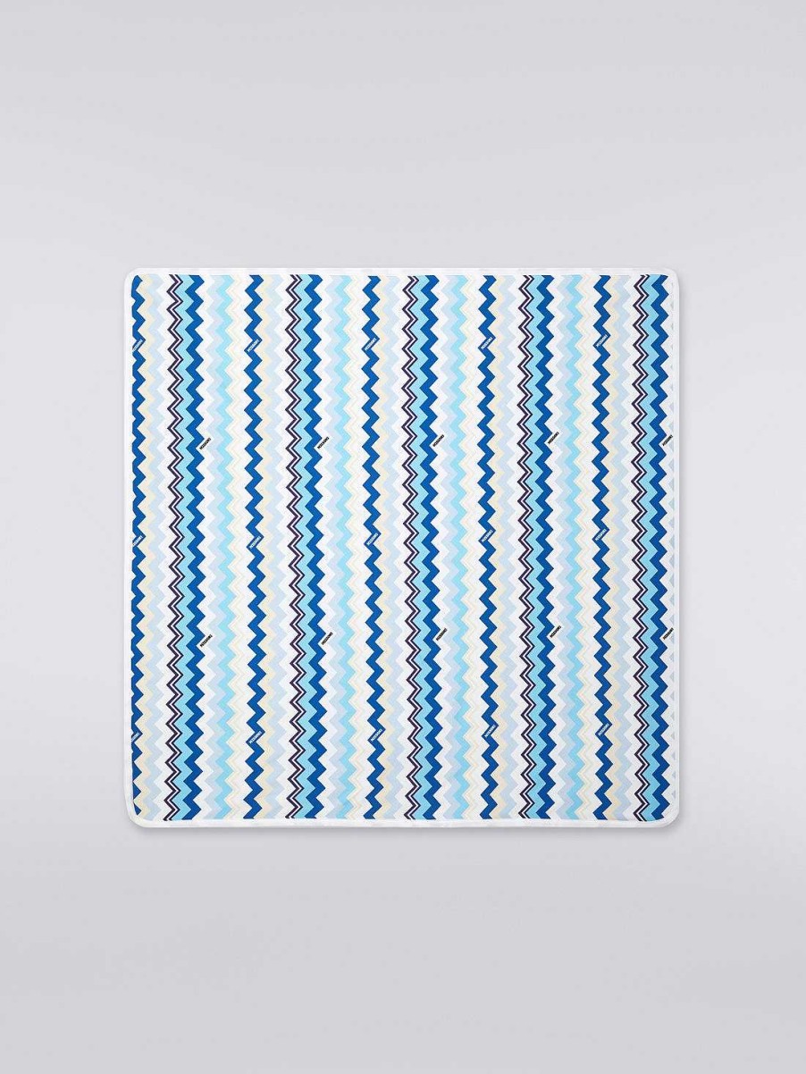 Baby (0-24 Maneder) Missoni | Zigzag Taeppe I Bomuldsblanding Flerfarvet