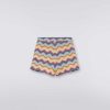 Pige (4-14 Ar) Missoni | Haeklede Shorts I Bomuldsblanding I Chevron Flerfarvet