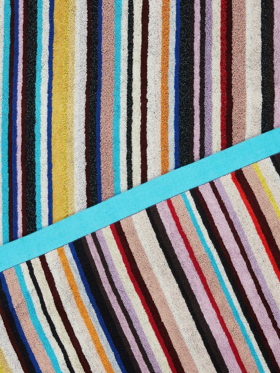 Kvinder Missoni Strandhandklaeder | Chandler 100X180 Cm Frotte Badehandklaede Med Lurex Flerfarvet