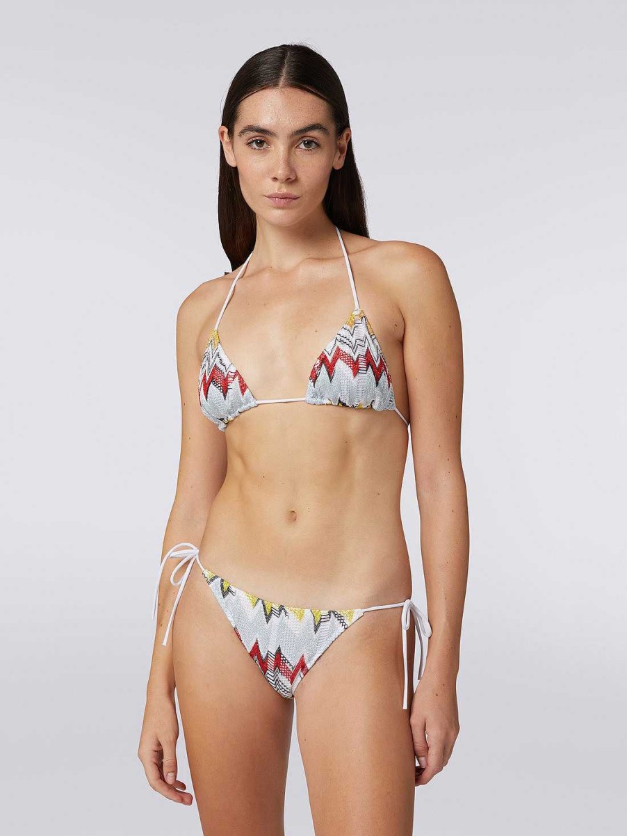 Kvinder Missoni Badetoj | Zigzag Bikini Flerfarvet