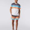 Maend Missoni Poloer Og T-Shirts | Oversized T-Shirt Med Rund Hals I Bomuld Med Degrade Zigzag Print Flerfarvet