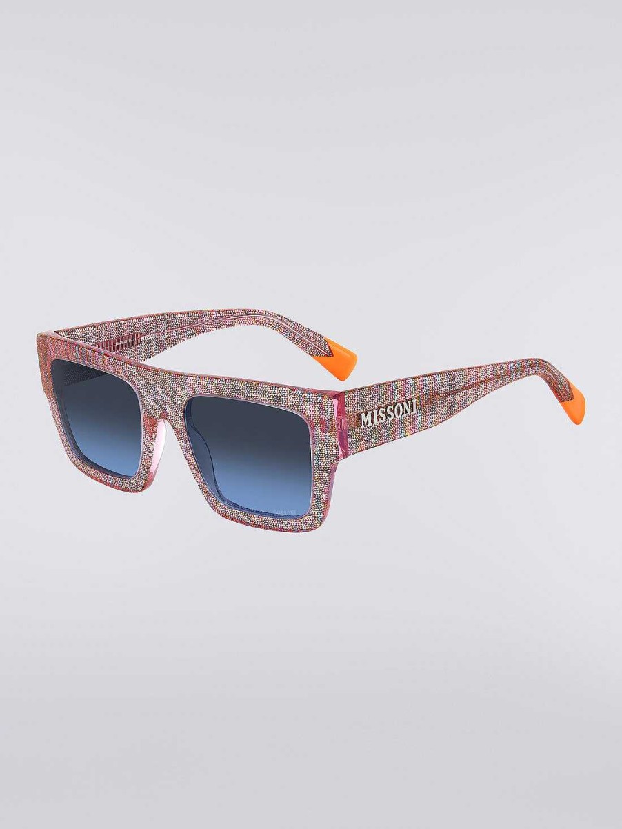 Kvinder Missoni Solbriller | Missoni Dna Acetate Solbriller Flerfarvet