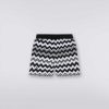 Dreng (4-14 Ar) Missoni | Zigzag Shorts I Bomuld Sort Hvid