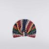 Kvinder Missoni Har Tilbehor | Chevron Turban I Viscoseblanding Med Pailletter Flerfarvet