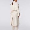 Kvinder Missoni Frakker & Jakker | Trenchcoat I Slub Jacquard Bomuldslaerred Beige