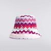 Pige (4-14 Ar) Missoni | Zigzag Nylon Bottehat Flerfarvet