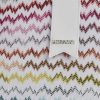 Kvinder Missoni Tasker | Strikket Shopper Med Blondeeffekt Med Logodetalje Flerfarvet