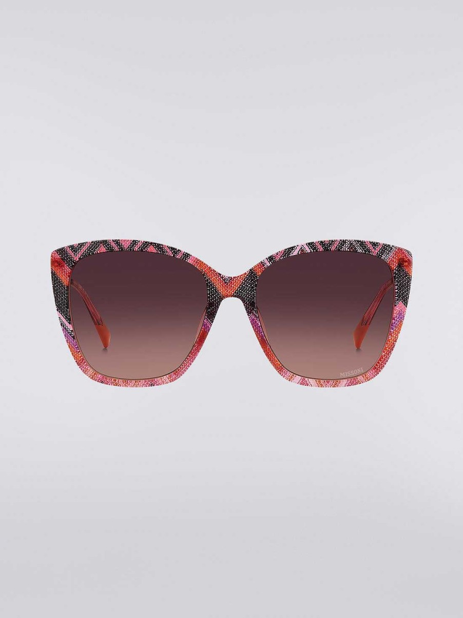 Kvinder Missoni Solbriller | Missoni Dna Acetate Solbriller Flerfarvet