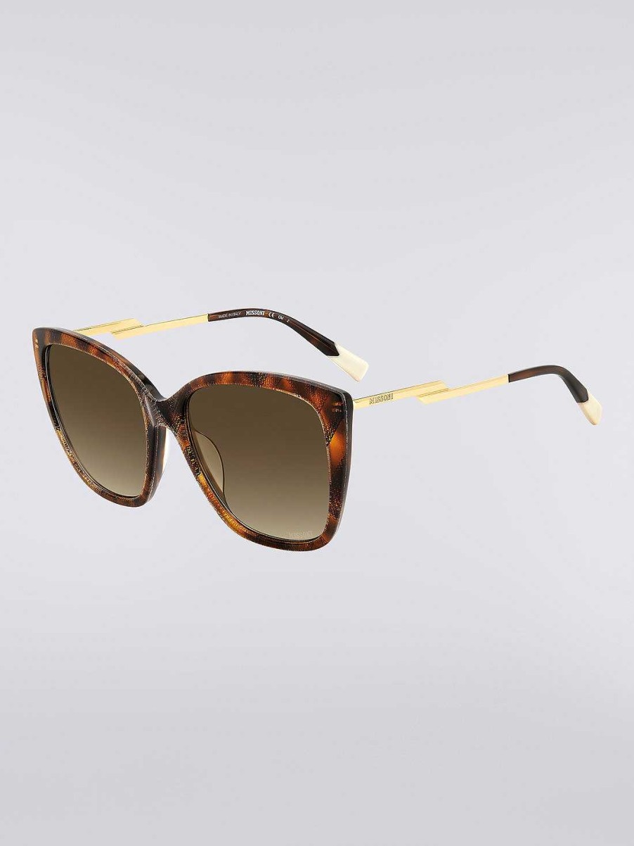 Kvinder Missoni Solbriller | Missoni Dna Acetate Solbriller Flerfarvet