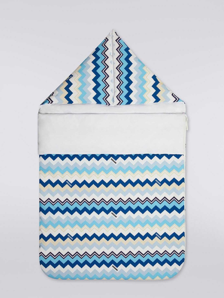 Baby (0-24 Maneder) Missoni | Zigzag Bomulds Sovepose Flerfarvet