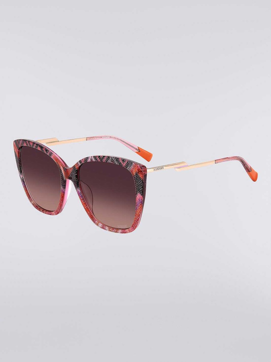 Kvinder Missoni Solbriller | Missoni Dna Acetate Solbriller Flerfarvet