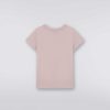 Pige (4-14 Ar) Missoni | Bomuld T-Shirt Med Rhinestone Logo Flerfarvet