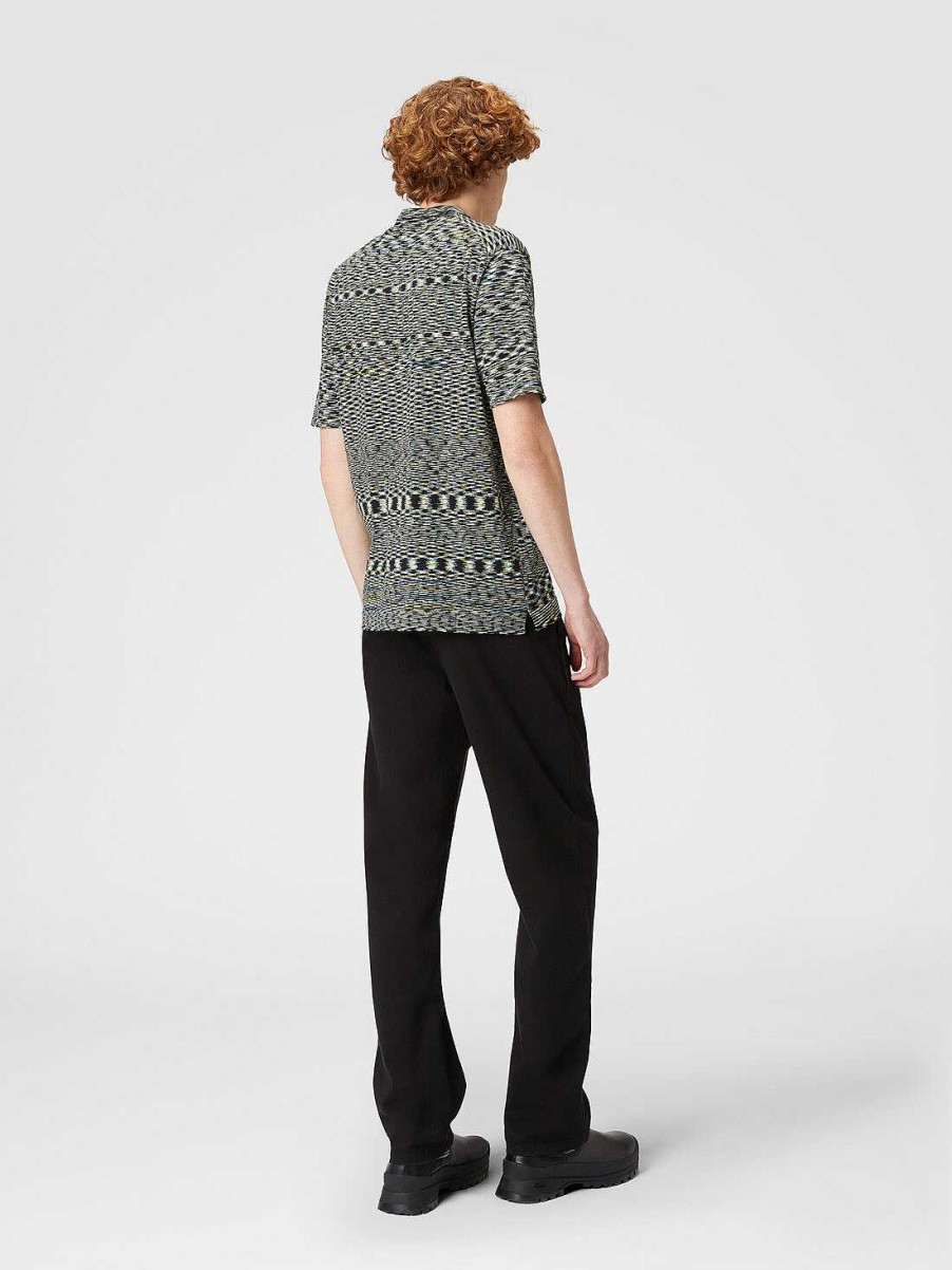 Maend Missoni Poloer Og T-Shirts | T-Shirt Med Rund Hals I Bomuld Flerfarvet