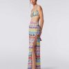 Kvinder Missoni Strandtoj | Viscose Cover Up Bukser Med Sideslids Flerfarvet